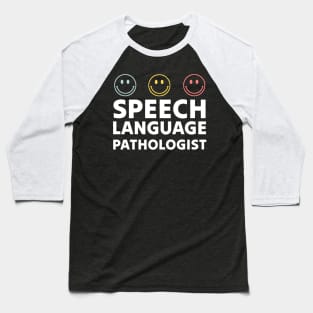 Speech Language Pathologist Baseball T-Shirt